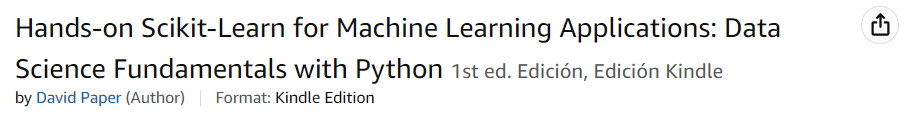 画像 · Apress - Hands-on Scikit-Learn for 機械学習アプリケーション 2020
