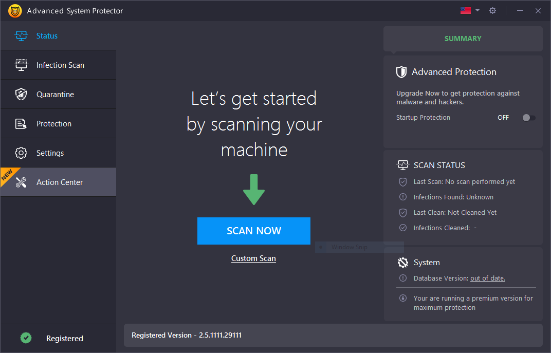 Pictures · Advanced System Protector 2.5.1111.29130