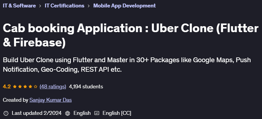 Imágenes · Página de inicio de la aplicación: Uber Clone (Flutter El fuego) 2024-2