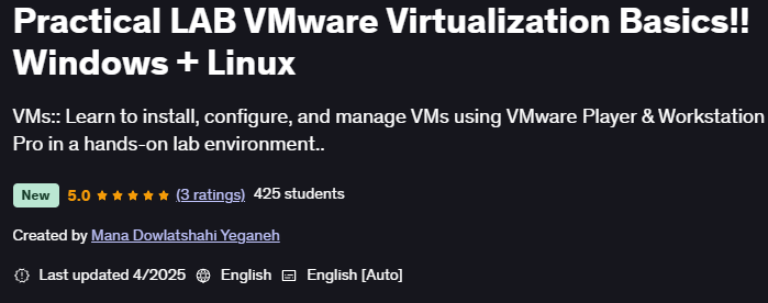 Pictures · Practical LAB VMware Virtualization Basics!! Windows + Linux 2025-3