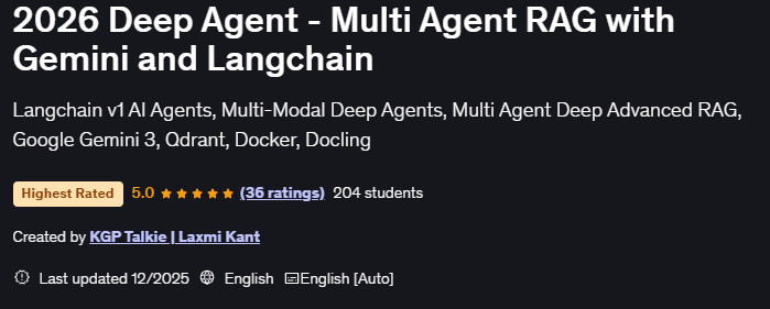 Bilder · Deep Agent – Multi Agent RAG mit Gemini und Langchain 2025-12