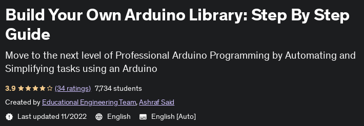 이미지 · 자신의 Arduino 도서관을 구축하십시오 : 단계별 가이드 2021-11