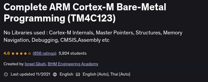 Pictures · Complete ARM Cortex-M Bare-Metal Programming (TM4C123) 2021-11