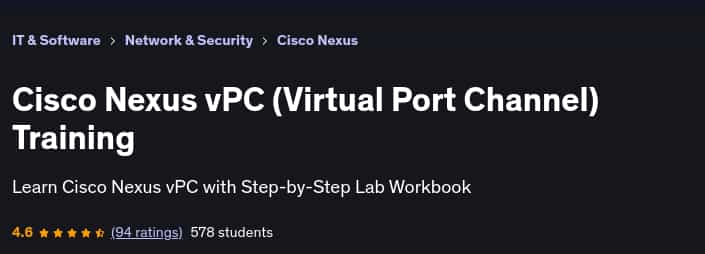 Pictures · Udemy — Cisco Nexus vPC (Virtual Port Channel) Training 2025-2