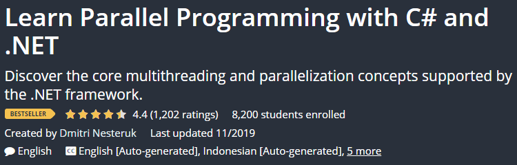 Pictures · Learn Parallel Programming with C# and .NET 2019-5