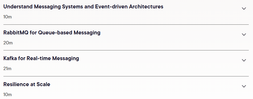 Course topics · Messaging Systems with Python 2025-4