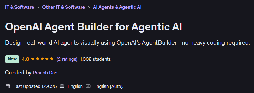 이미지 · OpenAI 에이전트 건축가 에이전트형 AI 2026-1