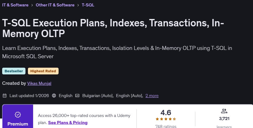 图片 · T -SQL 执行计划,指数,交易,内存 OLTP 2026-1