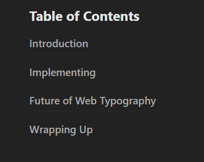 Course topics · Frontend Masters — Responsive Web Typography v2 2018-8
