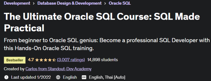 Pictures · Udemy — The Ultimate Oracle SQL Course: SQL Made Practical 2021-9