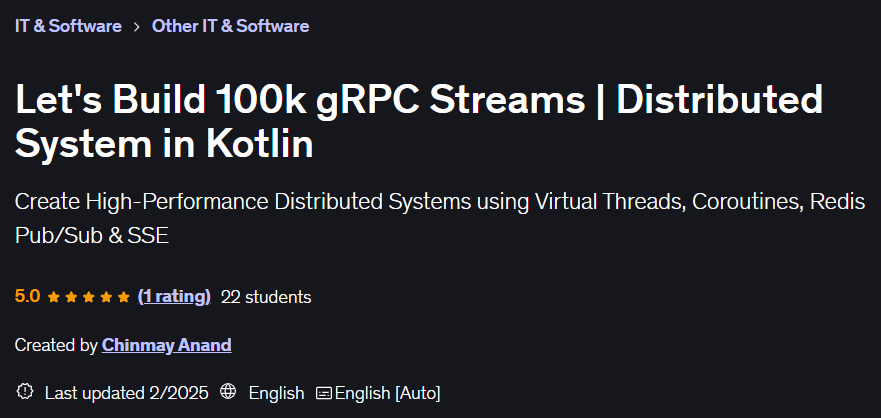 Images · Construisons un système distribué de 100k de courants gRPC à Kotlin 2025-2