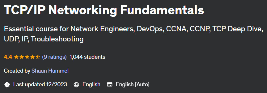 Pictures · Udemy — TCP/IP Networking Fundamentals 2023-12