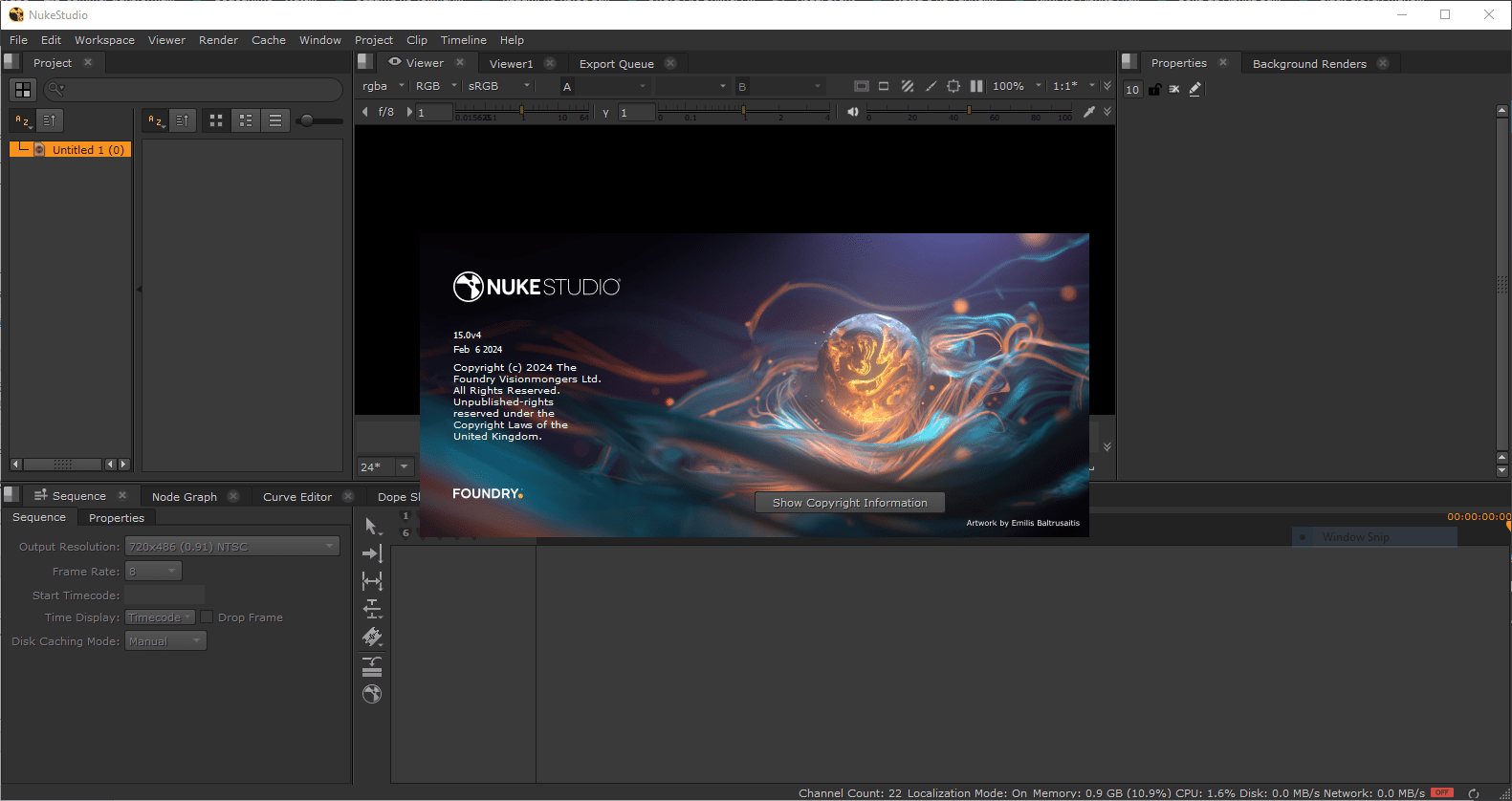 Pictures · The Foundry Nuke Studio 17.0v3 Win/macOS