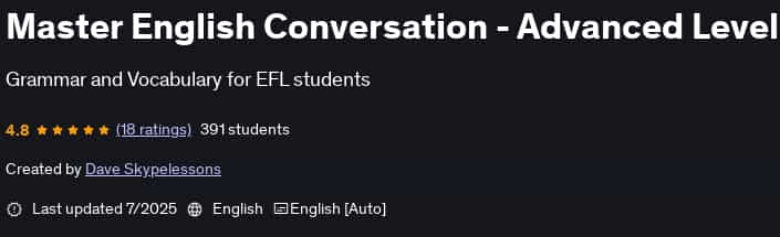 Pictures · Udemy — Master English Conversation – Advanced Level 2025-7