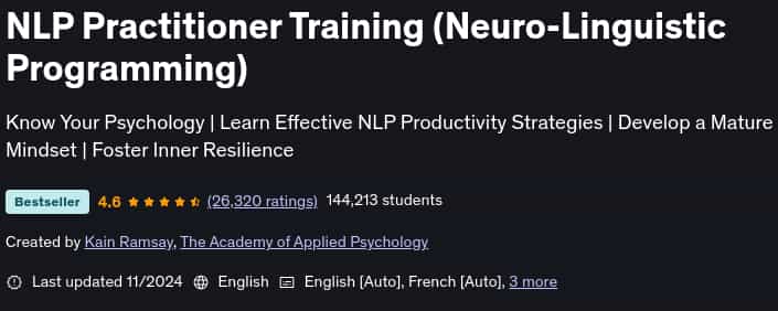 Pictures · NLP Practitioner Training (Neuro-Linguistic Programming) 2024-11
