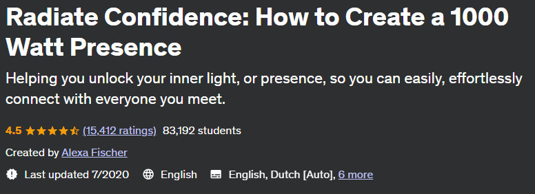 Pictures · Udemy — Radiate Confidence: How to Create a 1000 Watt Presence 2020-1