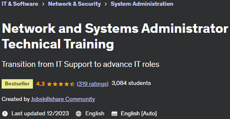 Pictures · Udemy — Network and Systems Administrator Technical Training 2023-1