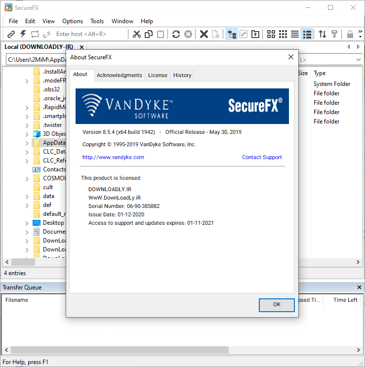 تصاویر · فینڈیک SecureCRT + SecureFX 9.7.3.3916 جیتنا / 8.5.4 Mac کے