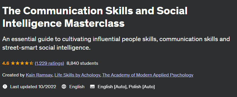 Pictures · Udemy — The Communication Skills and Social Intelligence Masterclass 2022-10
