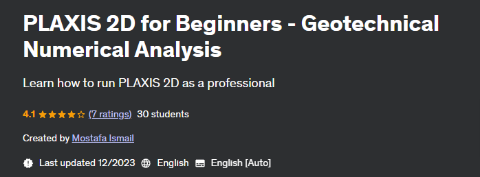 Pictures · PLAXIS 2D for Beginners – Geotechnical Numerical Analysis 2023-7