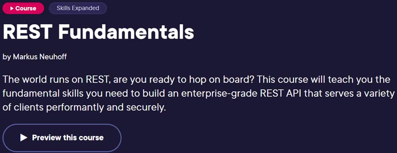 Pictures · Pluralsight — REST Fundamentals 2024-5