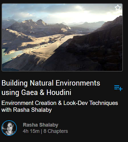 Pictures · The Gnomon Workshop – Building Natural Environments using Gaea & Houdini 2024-6