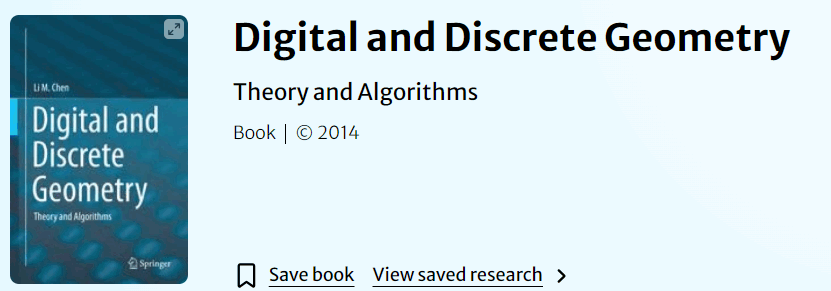 تصاویر · ↑ انگریزی ویکیپیڈیا کے مشارکین۔ "Digital and Discrete Geometry"۔ 2014