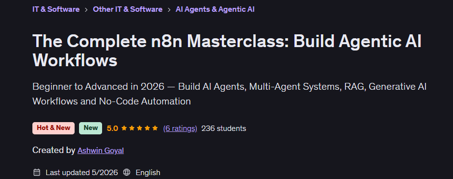 Pictures · Udemy — The Complete n8n Masterclass: Build Agentic AI Workflows 2026-5