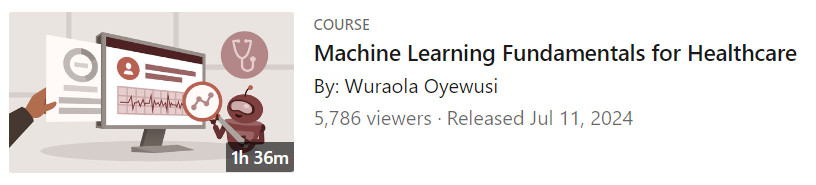 Pictures · Machine Learning Fundamentals for Healthcare 2024-7