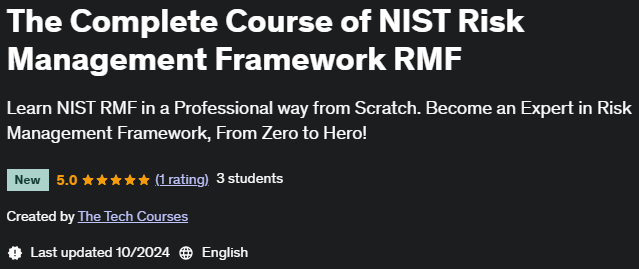 Pictures · Udemy — The Complete Course of NIST Risk Management Framework RMF 2024-10