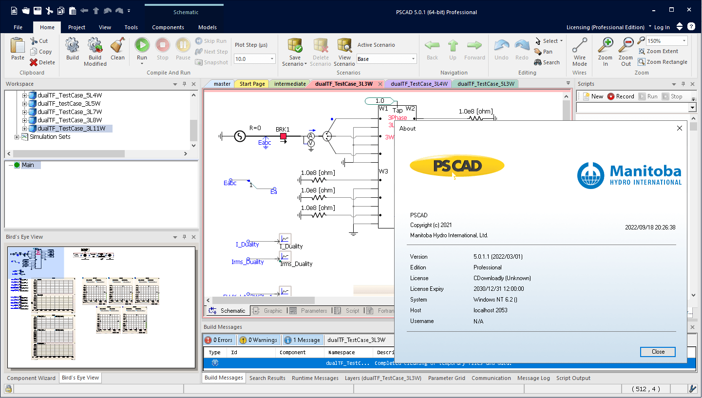Pictures · PSCAD Professional 5.0.1 x64
