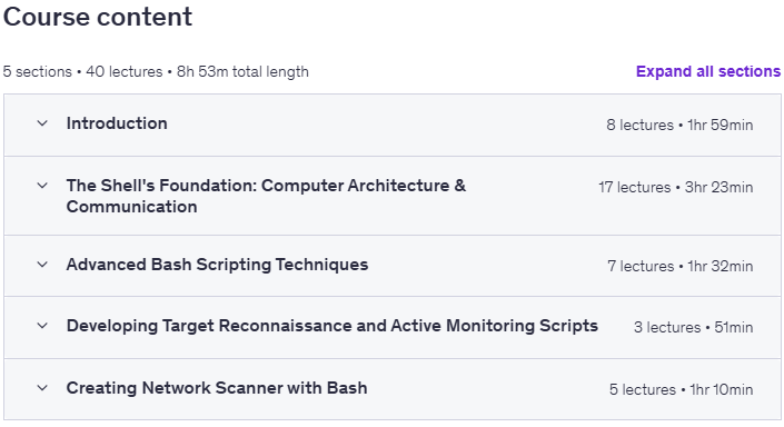 Темы курса · Bash Shell Scripting для Pentesters: Advanced Hacking Tactics 2025-10