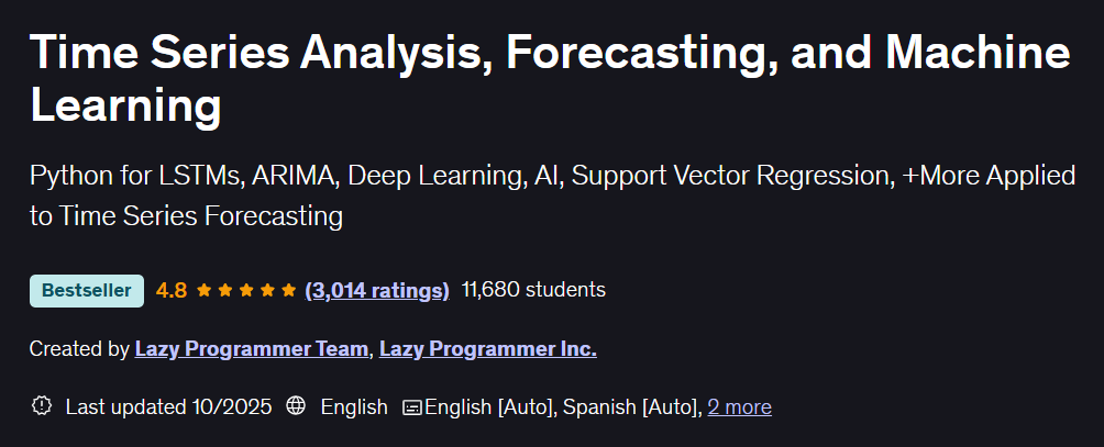 Pictures · Time Series Analysis, Forecasting, and Machine Learning 2025-10