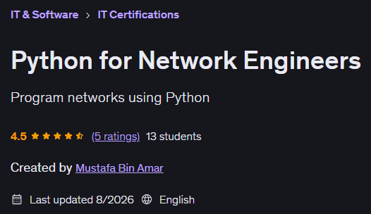 Pictures · Python for Network Engineers 2026-8