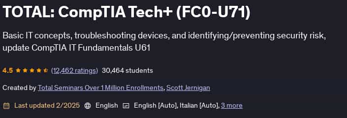 Pictures · TOTAL: CompTIA Tech+ (FC0-U71) 2025-2