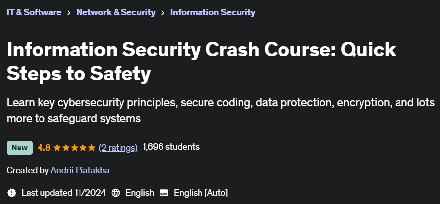 Pictures · Udemy — Information Security Crash Course: Quick Steps to Safety 2024-11