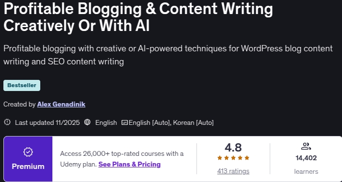 Imágenes · Blogging y el contenido que escribe creativamente o con AI 2025-11