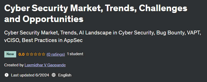 Pictures · Udemy — Cyber Security Market, Trends, Challenges and Opportunities 2024-6