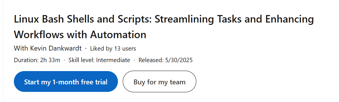 تصاویر · Linux Bash Shells and Scripts: Streamlining Task and Improving Workflows with Automation (بش شیلز اور سکرپٹ: آٹومیشن کے ساتھ کام کے بہاؤ کو بہتر بنانے کے کام) 2025-5