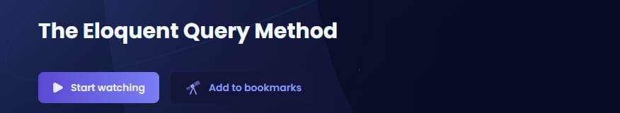 Pictures · CodeCourse — The Eloquent Query Method 2022-4