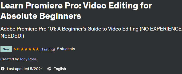 Pictures · Learn Premiere Pro: Video Editing for Absolute Beginners 2024-4