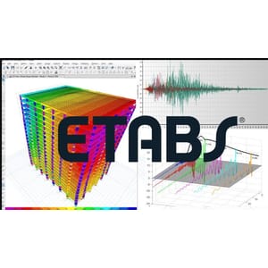 Udemy — ETABS Professional Course with 20 Story Building design 2023-4