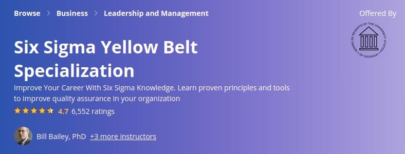 Pictures · Coursera — Six Sigma Yellow Belt Specialization 2023-2