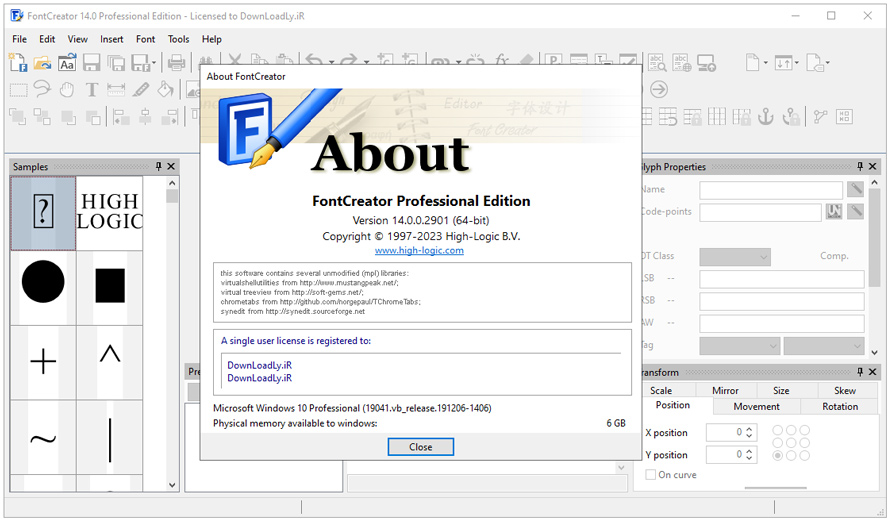Pictures · High-Logic FontCreator Pro 16.0.0.3070 x64