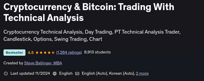 Pictures · Cryptocurrency & Bitcoin: Trading With Technical Analysis 2024-11