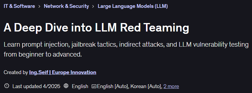 이미지 · LLM 레드 팀에 깊은 몰입 2025-4