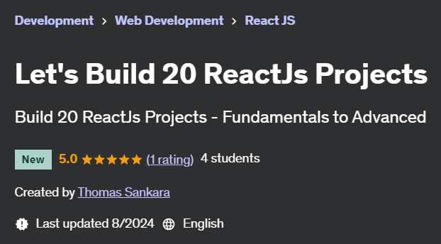 Pictures · Udemy — Let’s Build 20 ReactJs Projects 2024-7