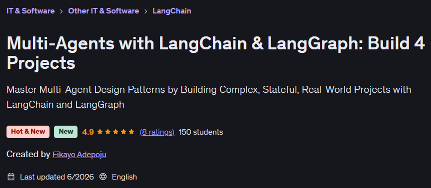 Pictures · Multi-Agents with LangChain & LangGraph: Build 4 Projects 2026-6