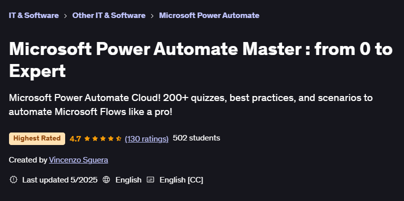 Pictures · Udemy — Microsoft Power Automate Master : from 0 to Expert 2025-4