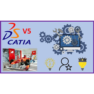 Udemy — Catia V5 Practice Projects – From Beginner to Expert Designs 2022-3